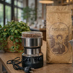 Moedor elétrico de café Premium - Café Fresco Moído na Hora, com Praticidade e Sabor Intenso